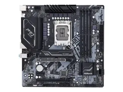 ASRock Motherboard B660M Pro RS - Micro ATX - Socket LGA1700 - AMD B660