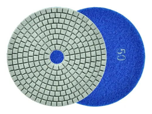 Dimanta disks slapjai pulēšanai 125mm   50 keramikai