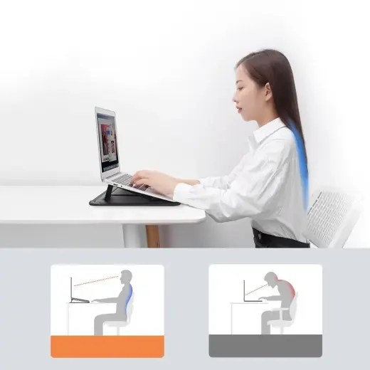 Nillkin Versatile pouch bag case for laptop up to 14 '' with the function of the stand and mouse pads gray
