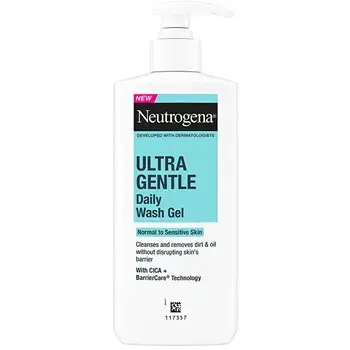 Neutrogena Ultra Gentle Daily Wash Gel - Čisticí gel 200ml