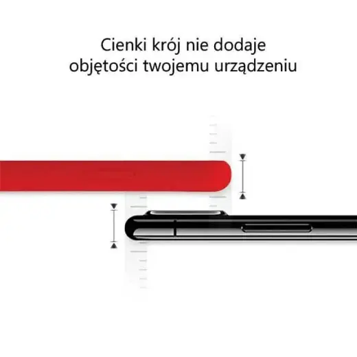 Mercury Silicone Sam A54 5G A546 czerwony|red Photo