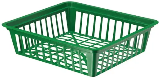 Onion-growing basket, square, 25x28cm