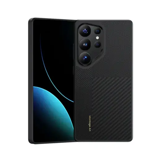 Benks Montage Magnetic Armor Pro Kevlar Case 600D (B045) for Samsung Galaxy S25 Ultra black