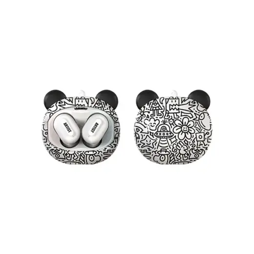 HEADPHONES T-PHOX TWS ARTIST FACE CHANGING WHITE
