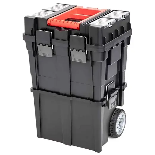 Ящик для инструментов на колесах HD Compact 45x35x39 см в разобранном виде