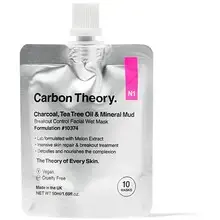 Charcoal, Tea Tree Oil & Mineral Mud Breakout Control Facial Wet Mask