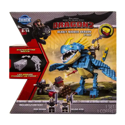 Spin Master, Ionix, How To Train Your Dragon 2 - Deadly Nadder Dragon, Construction Set, 21002, For Boys, 8 - 14 years, 121 pcs