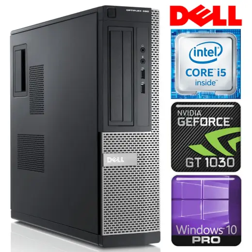 DELL 390 DT i5-2500 4GB 2TB GT1030 2GB WIN10PRO|W7P [refurbished]