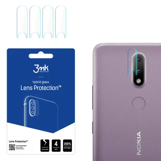 Nokia 2.4 - 3mk Lens Protection™ screen protector