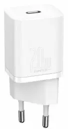 Baseus CCSUP-B02 travel charger | 20W | USB-C | white