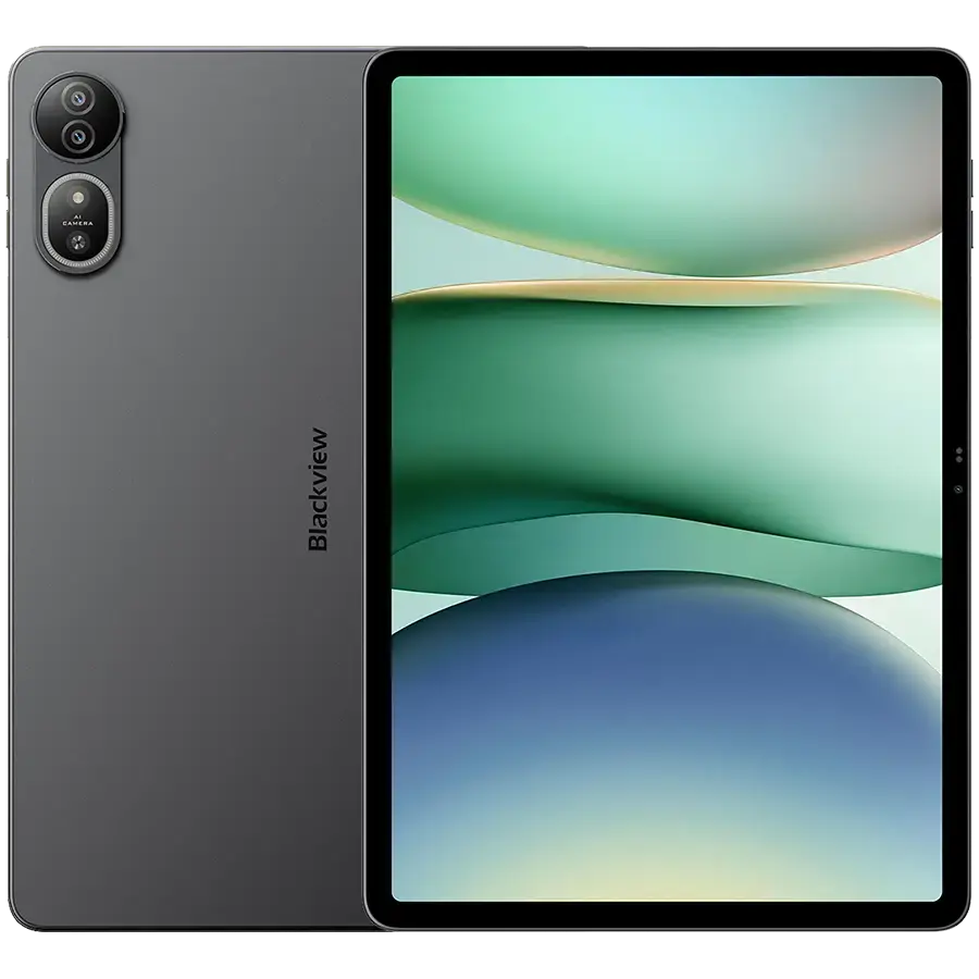 Blackview MEGA 12 SET 5G 12.2" FHD 2400x1600 120Hz 12GB+256GB MT Dimensity 7200 Octa-core 2.8GHz Cam 13MP/50+20MP 10000mAh NFC IP68 FP DualSim WiFi6E BT5.3 stylus case protective glass keyboard mouse headphones charger Android 16 Space Grey