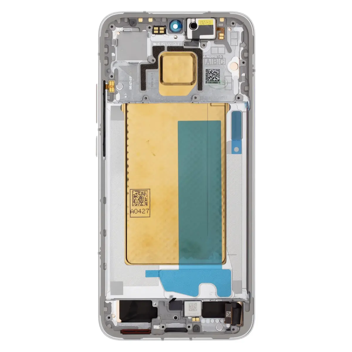 LCD Display + Touch Unit + Front Cover for Poco F7 Silver (Service Pack)