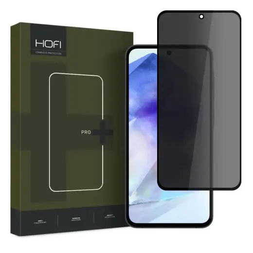 HOFI ANTI SPY karastatud klaas telefonile Samsung Galaxy A55 5G | Samsung Galaxy A35 (privaatsusefektiga)