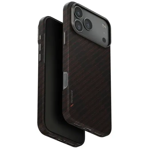 Case UNIQ Keva EDGE for iPhone 17 Pro Max     Magclick Charging orange