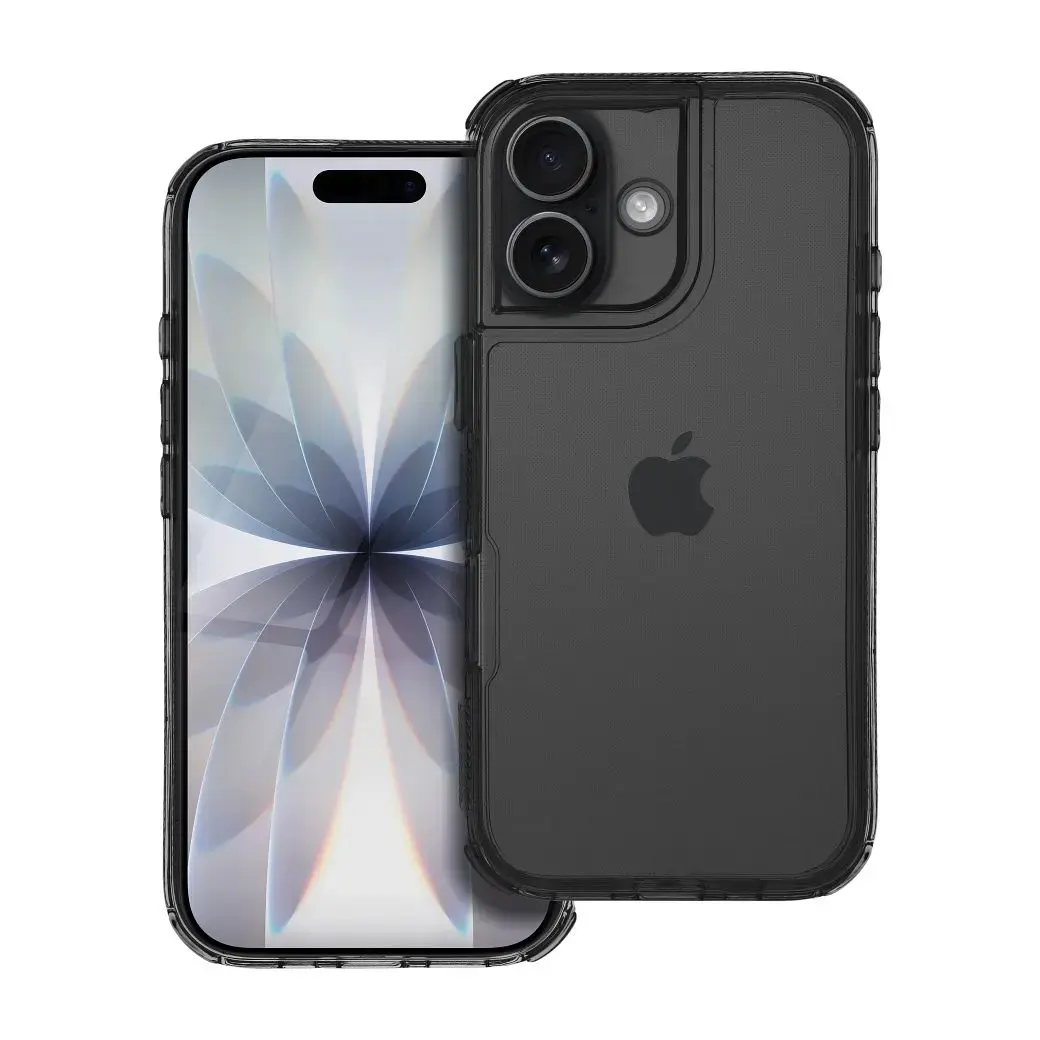 MATRIX CLEAR maciņš telefonam iPhone 17 melns