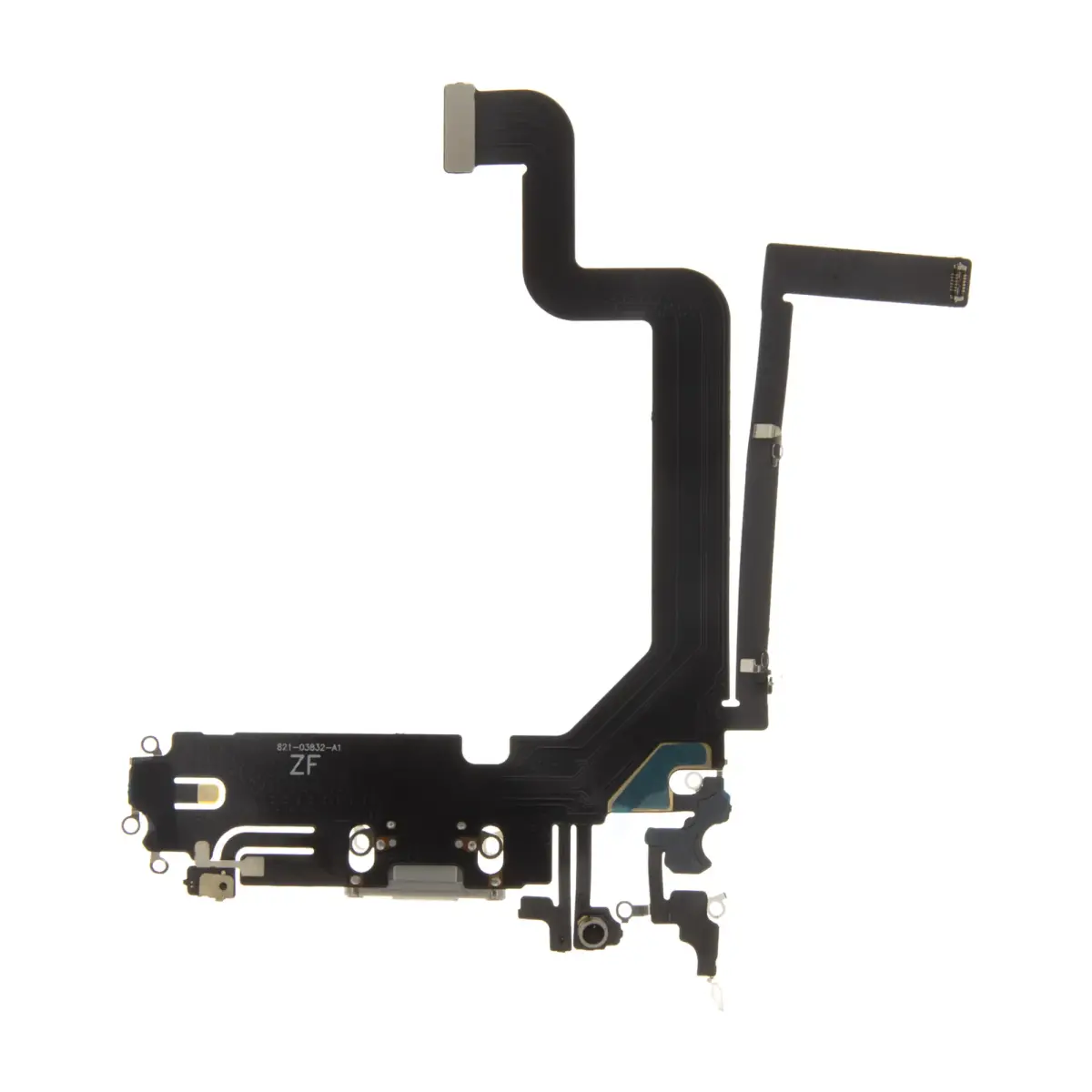 iPhone 14 Pro Max Flex Cable with Charging Connector Silver
