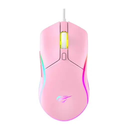 Havit MS1029 wired gaming mouse (pink)