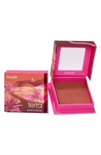 Benefit Terra Golden Brick-Red Powder Blusher - Orange