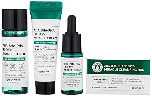 Some by Mi AHA-BHA-PHA Miracle Starter Kit 10 Ml + 30 Ml + 20 G + 30 G