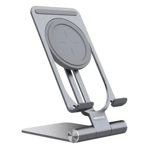 NILLKIN POWER HOLD MINI STAND 15W FAST WIRELESS CHARGER GREY