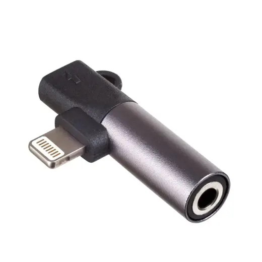 Akyga adapter AK-AD-63 Lightning (m) | Lightning (f) | Jack 3,5 mm