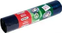 Trash bags in roll, LDPE, 110x130cm, 300l, 5pcs, 45mic., 110x130cm