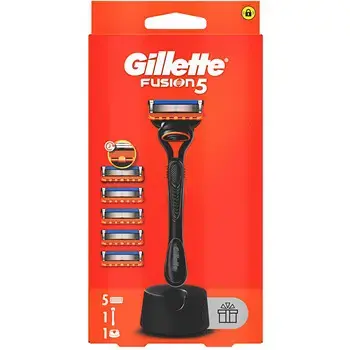 Gillette Fusion - razor + 5