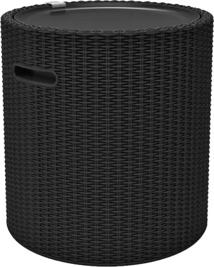 Dārza galdiņš/uzglabāšanas kaste Cool Stool pelēks