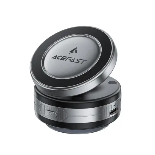 Acefast E29 Magnetic Holder with Wireless Charger with Suction Cup for Dashboard/Windshield - Black