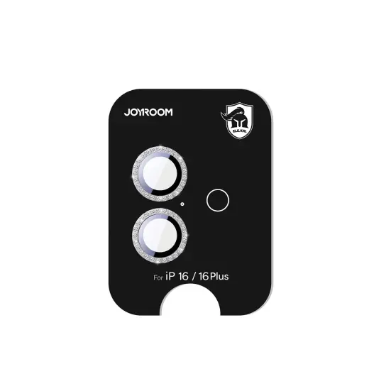 Joyroom JR-MSJ0272 ekrāna aizsargstikls iPhone 16|16 Plus objektīviem - sudraba