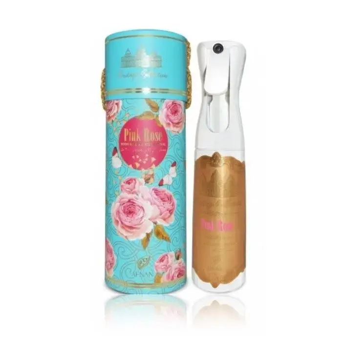 Afnan Pink Rose mājas aerosols 300 ml