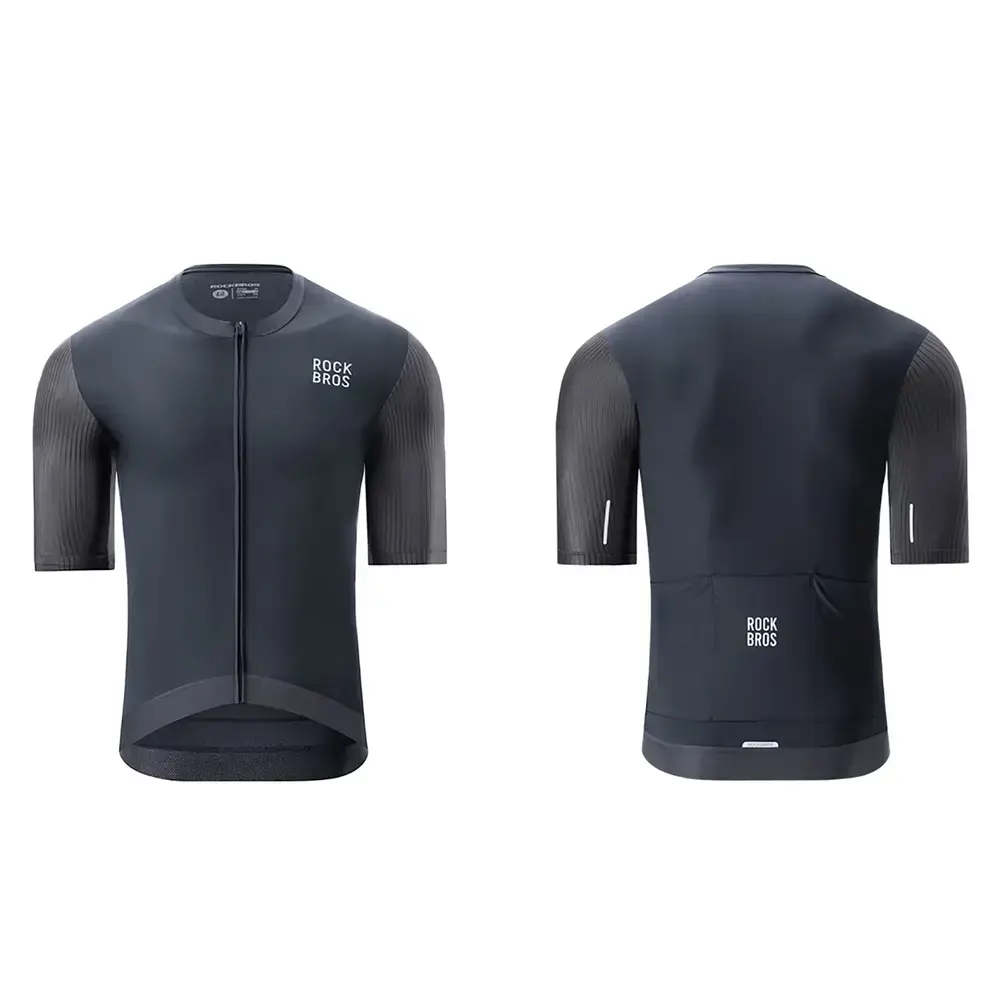 Rockbros 15200025 Short Sleeve Cycling Jersey Size L - Black