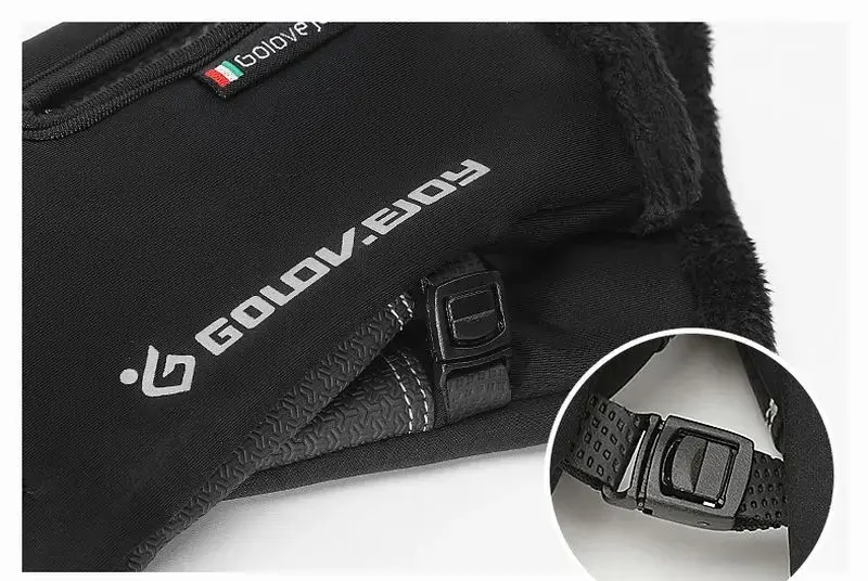 WINTER SPORT SMARTPHONE GLOVES - INSULATED BLACK
