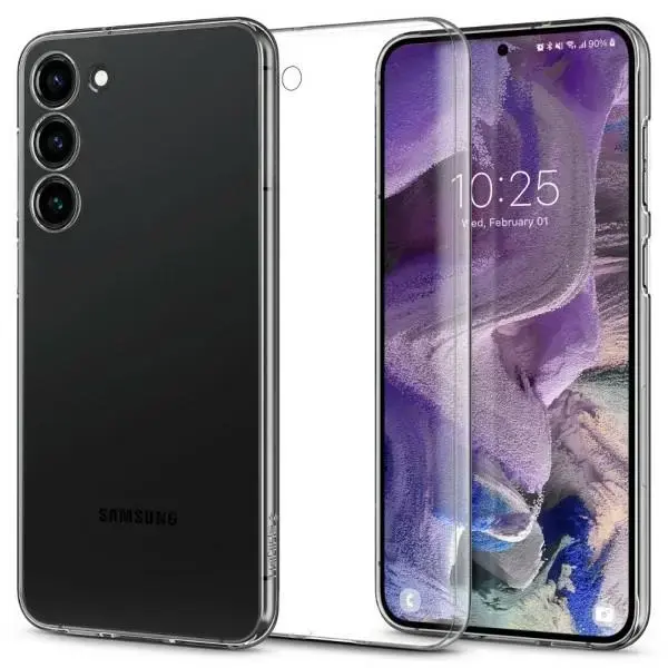 Spigen AirSkin Back phone case чехол для телефона Samsung Galaxy S23+ прозрачный