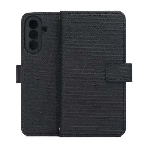 Smart Triangle book type phone case for Samsung Galaxy A17 4G (A175) | A17 5G (A176) | A26 5G (A266) black
