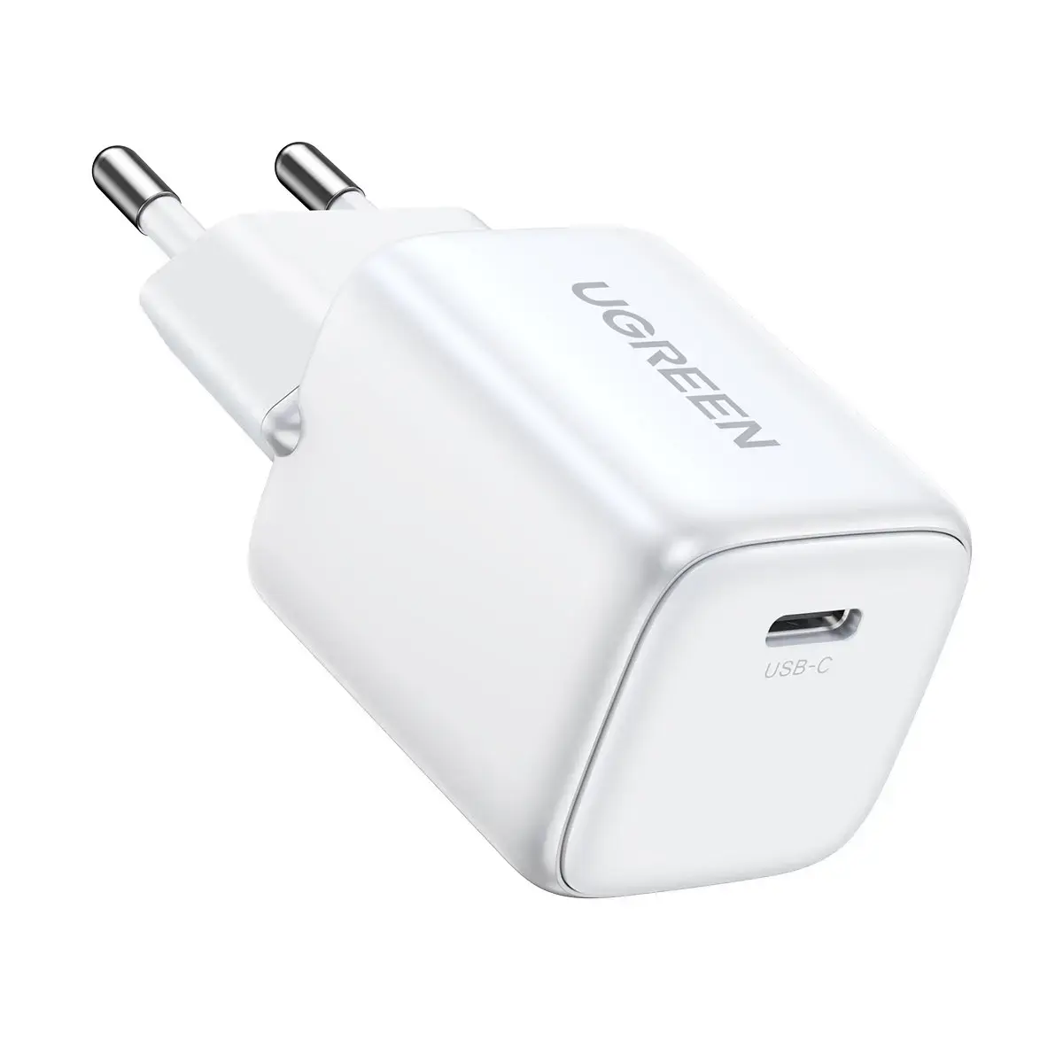 Ugreen Nexode Mini tīkla lādētājs | 30W | GaN, PD | USB-C | balts