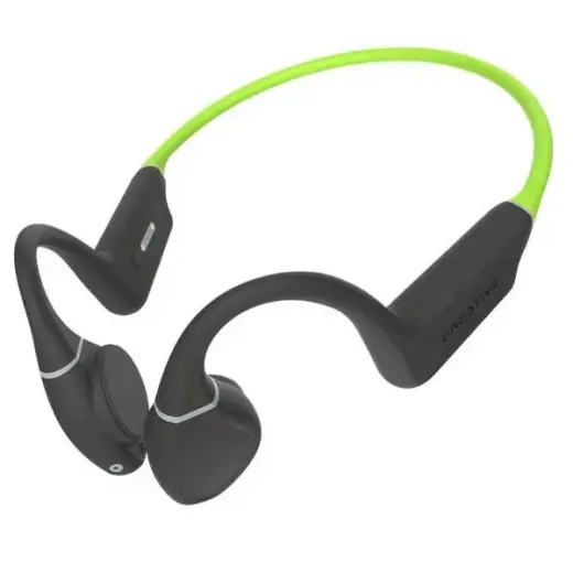 Creative Słuchawki bezprzewodowe Outlier Free Plus szaro-zielony|grey-green Bluetooth 5.3
