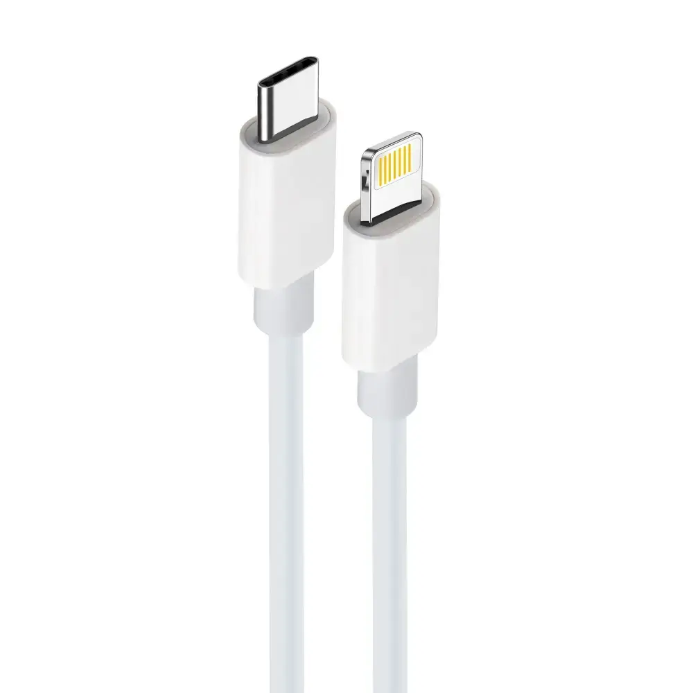 Maxlife MXUC-05 datu pārraides un uzlādes vads | USB-C uz Lightning | 20W | 2m | balts