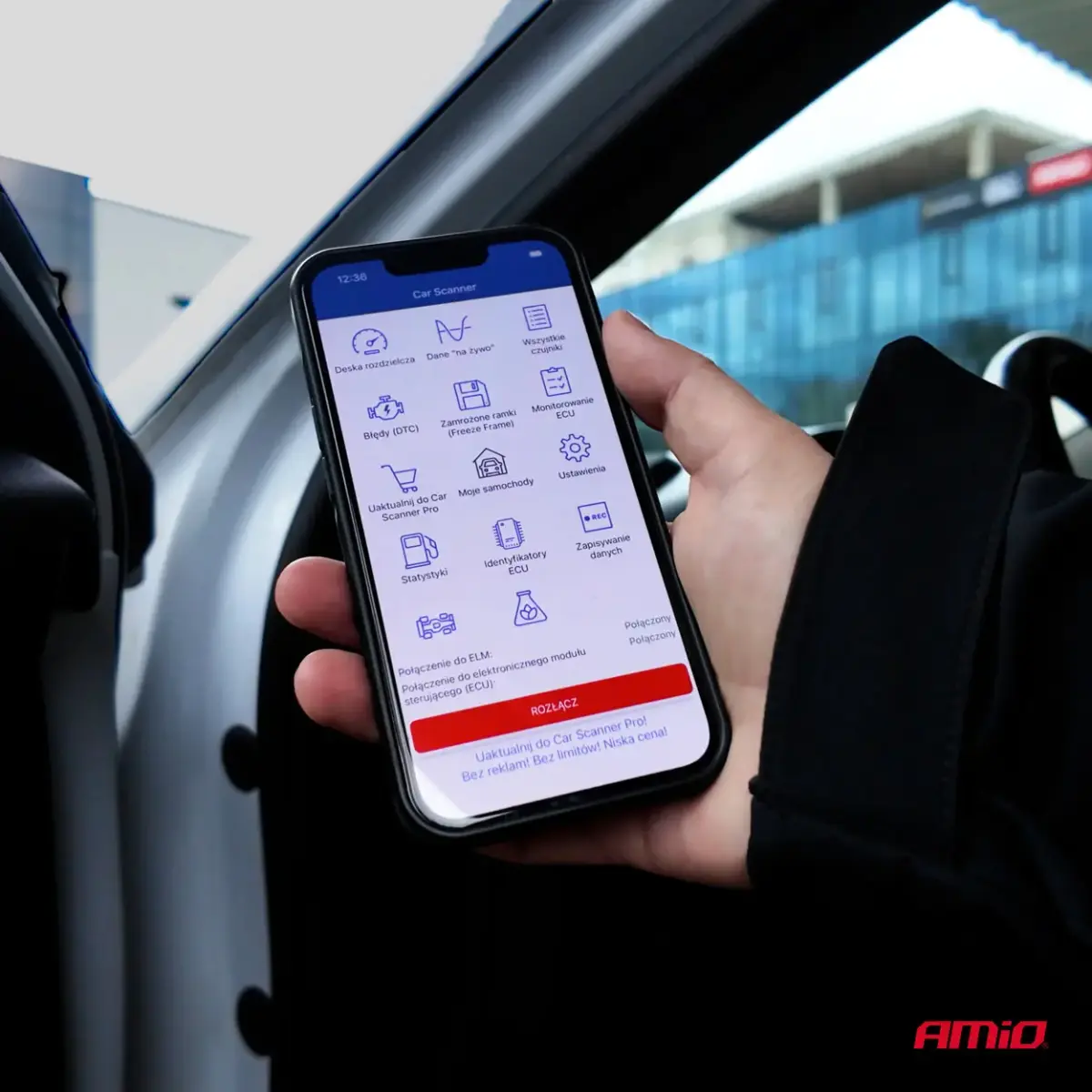 OBD2 diagnostic scanner AMIO-04732