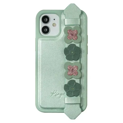 Kingxbar Sweet Series telefoni ümbris iPhone 12 Pro | iPhone 12 roheline