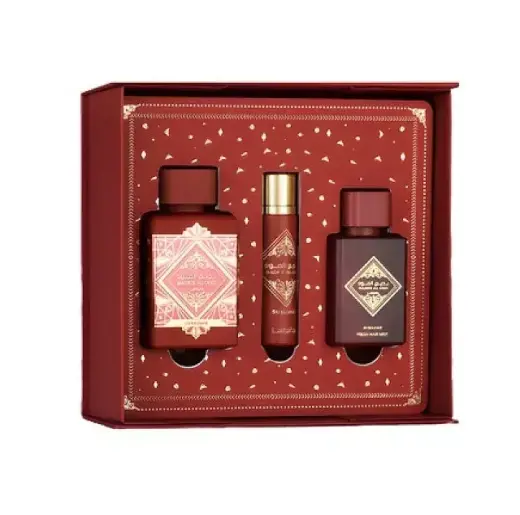 Set Lattafa Bade`e Al Oud Sublime Edp 100ml + 12ml Edp + Hair Mist 50ml