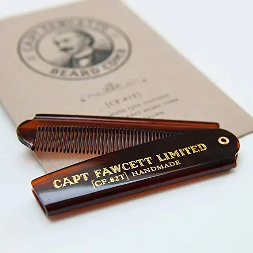 Captain Fawcett Folding Beard Comb CF.82