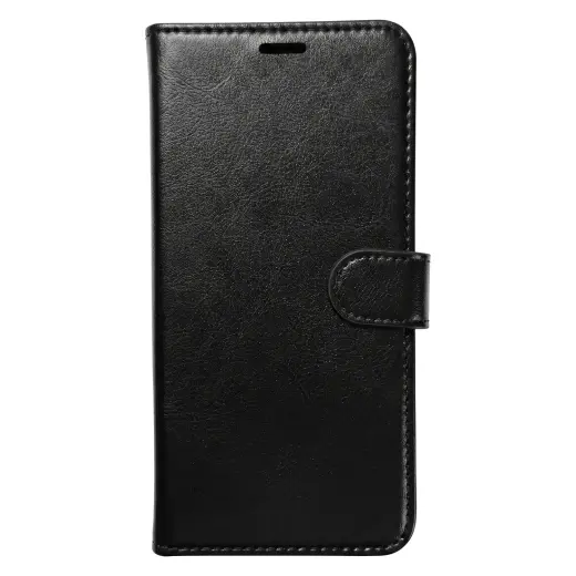 Smart Luxe leather book type phone case for iPhone 17 Pro | iPhone 18 Pro black