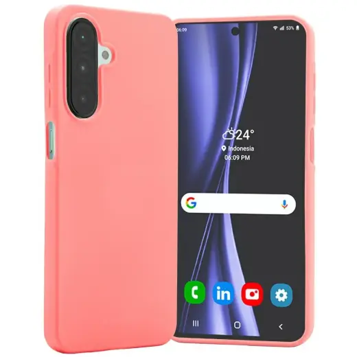 Чехол Etui Mercury Soft для телефона Samsung Galaxy A26 5G (A266) розовый