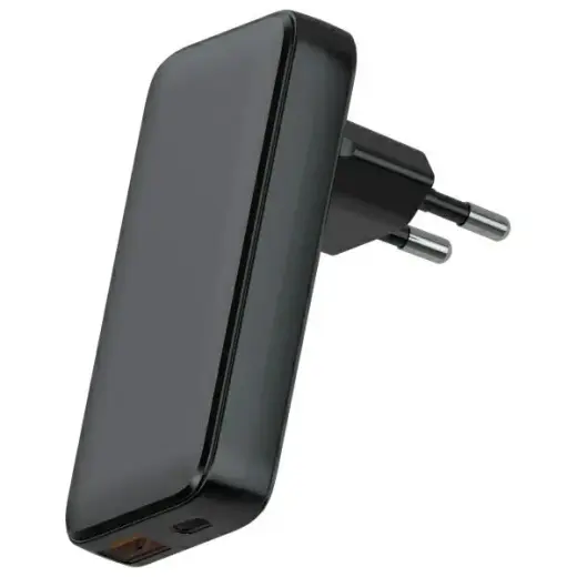 Beline Charger tīkla lādētājs | 65W | PD, QC, GaN | USB-A, USB-C | melns