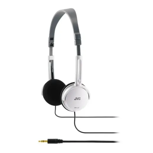 Wired headphones jack 3,5mm JVC HAL-50-W white
