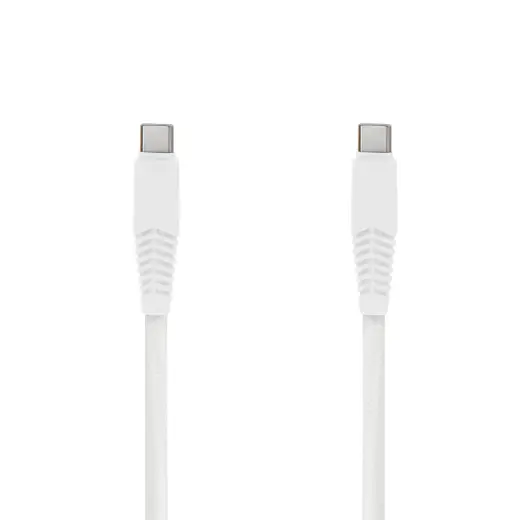 Setty KNC-C-1.52000 провод для передачи данных и зарядки | USB-C на USB-C | 20W | 1.5m | белый
