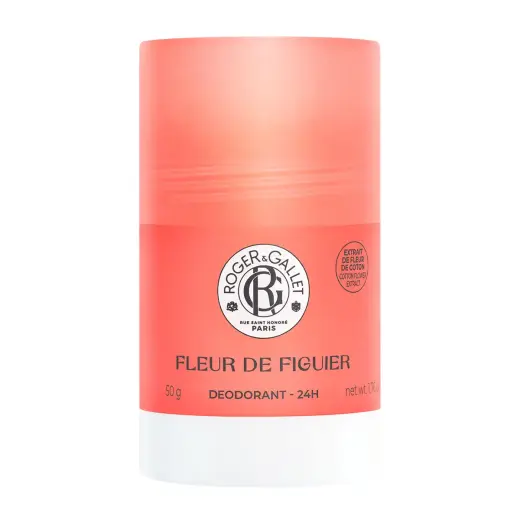 Roger & Gallet, Fleur De Figuier, 24h Protection, Deodorant Stick, For Women, 50 g