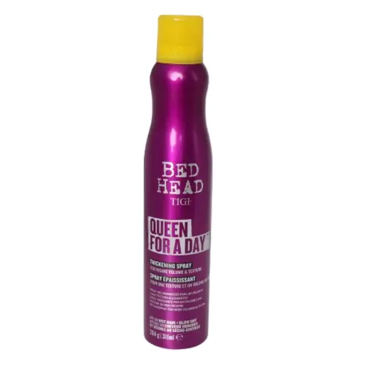 Tigi Queen for a Day Volume Thickening Spray for Fine Hair, 311Ml in Clear