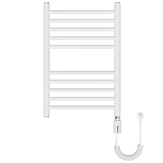 Electric towel dryer 400x585mm, P10, 200W, IPX4, white